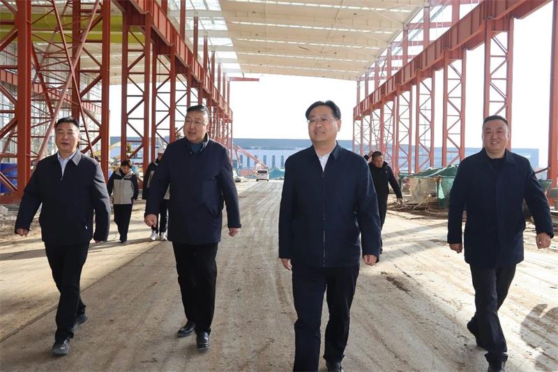 鞏義市委書記、市長郭程明蒞臨明泰鋁業(yè)慰問一線員工